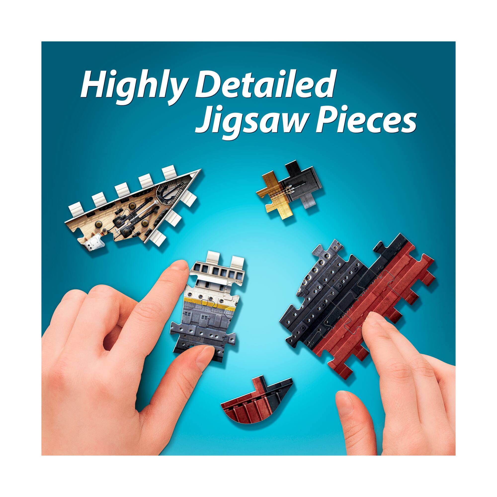 Titanic 3D Jigsaw Puzzle: 440 Pcs